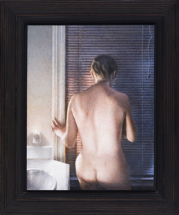 Woman and Nightlight par Jeremy Lawrence Smith