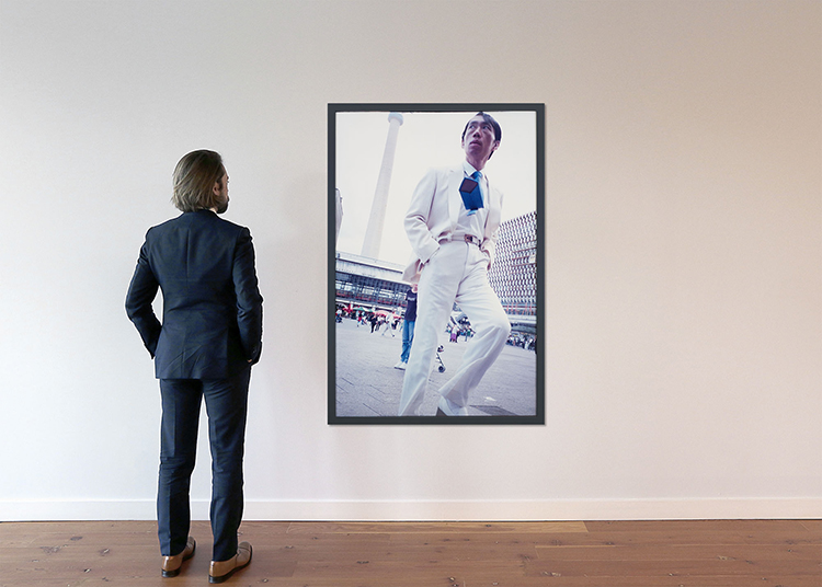 Man in White Suit by Stephen Waddell