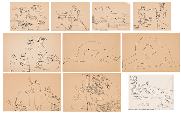 Portfolio of Sketches by Louis De Niverville