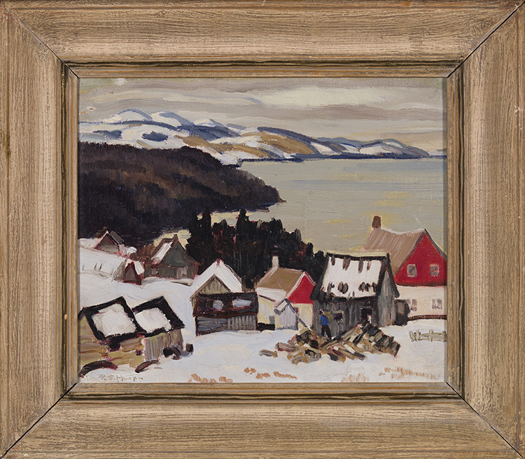 Quebec Hamlet, Lower St. Lawrence par Randolph Stanley Hewton