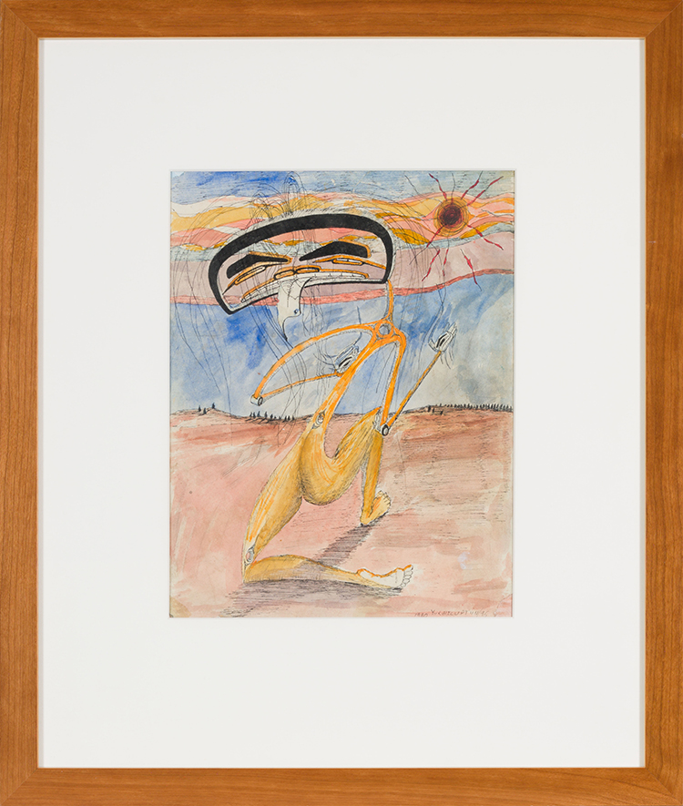 Untitled (Figure) by Lawrence Paul Yuxweluptun