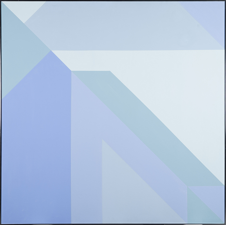Untitled (Abstract Composition in Blues) par Robert Houle