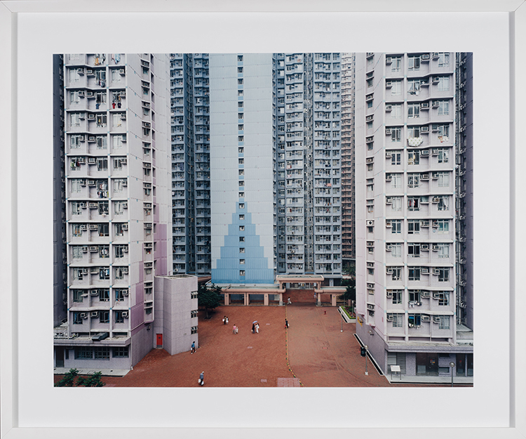 Urban Renewal #6, Apartment Complex, JiangjunAo, Hong Kong China 2004 by Edward Burtynsky
