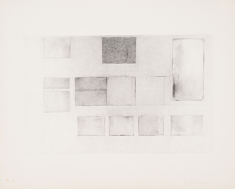 Untitled (Architectural Composition) par Betty Roodish Goodwin