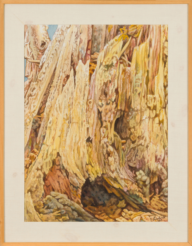 Tree Trunk par Ernest Lindner