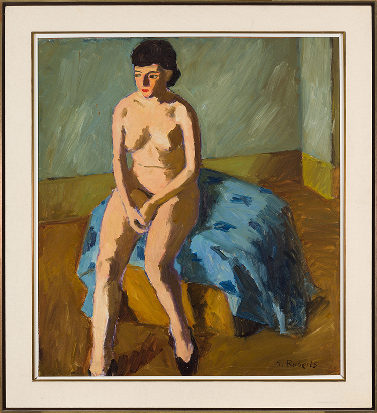 Sitting Nude by William Goodridge Roberts