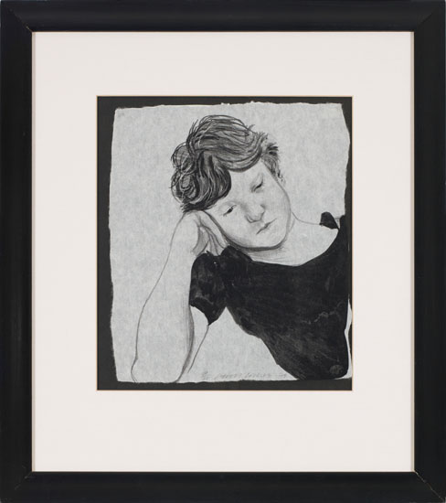 Byron on Hand par David Hockney