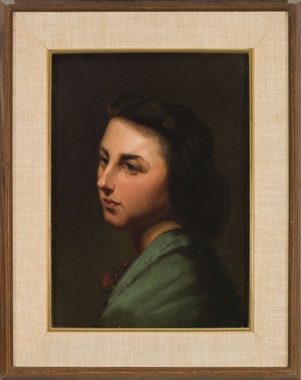 The Artist’s Daughter, Bertha by William Raphael