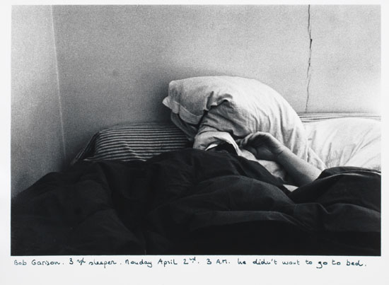 The Sleepers (Bob Garison, Third Sleeper) par Sophie Calle