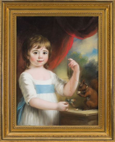 Portrait of Anna Louisa Halsey by John Russell
