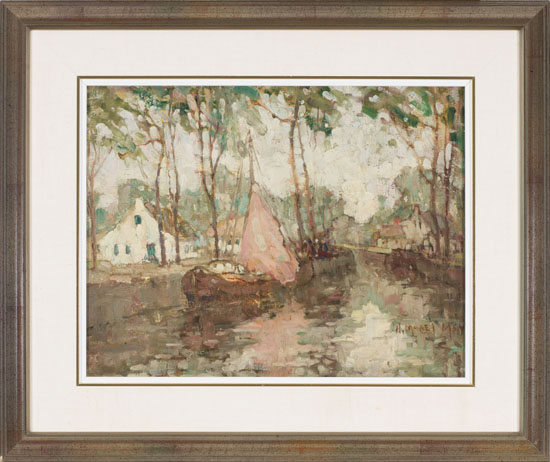 Boats on the River par Henrietta Mabel May