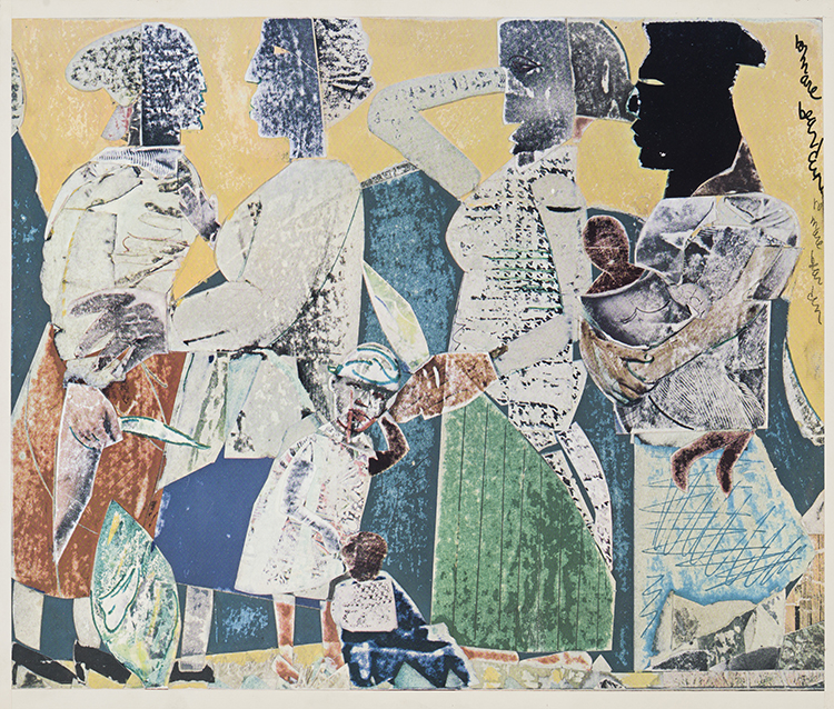 Ritual Bayou par Romare Bearden