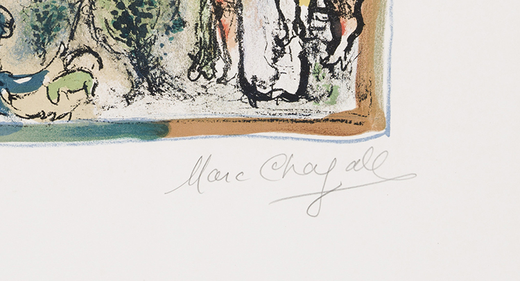 Composition champêtre by Marc Chagall