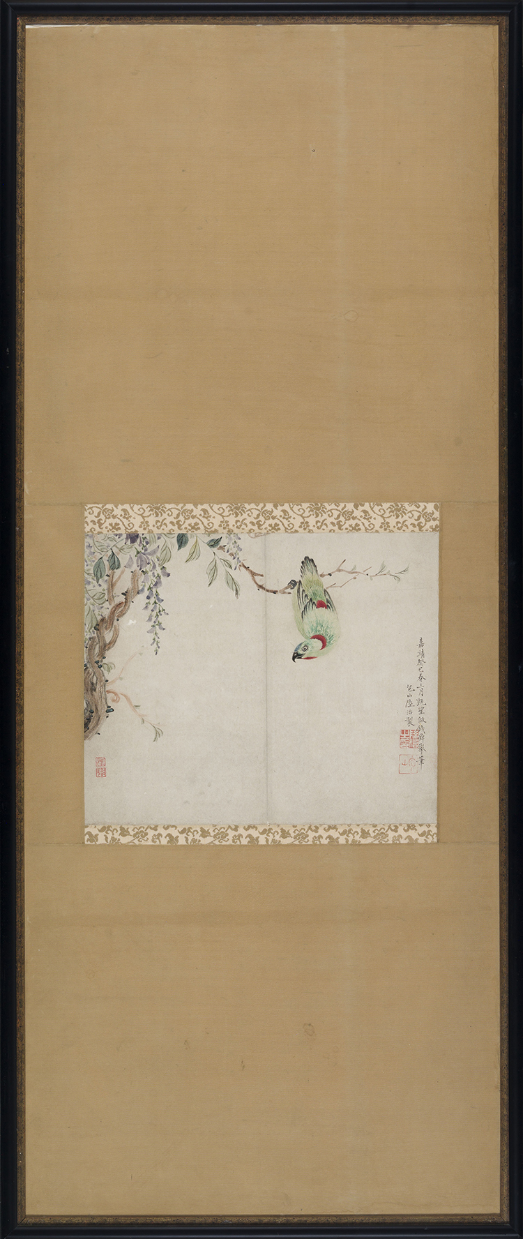 Pine and Parrot par Attributed to Lu Zhi