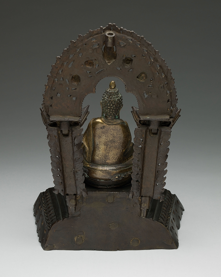 Nepalese Seated Figure of Buddha Akshobhya, 18th/19th Century by  Nepalese Art