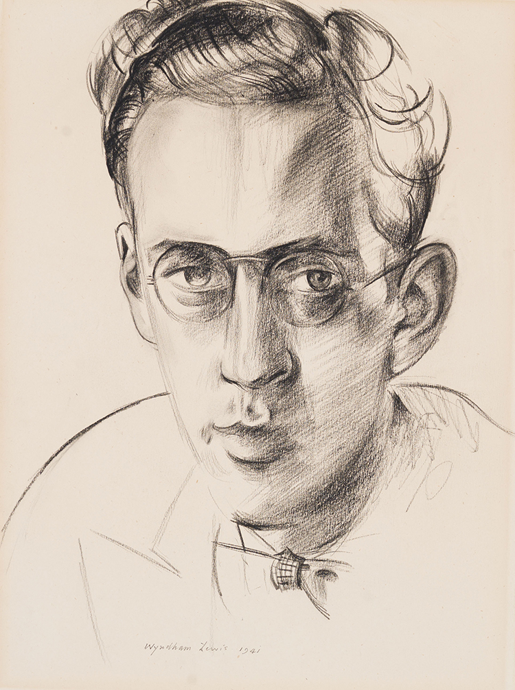 Portrait of Douglas LePan par Percy Wyndham Lewis