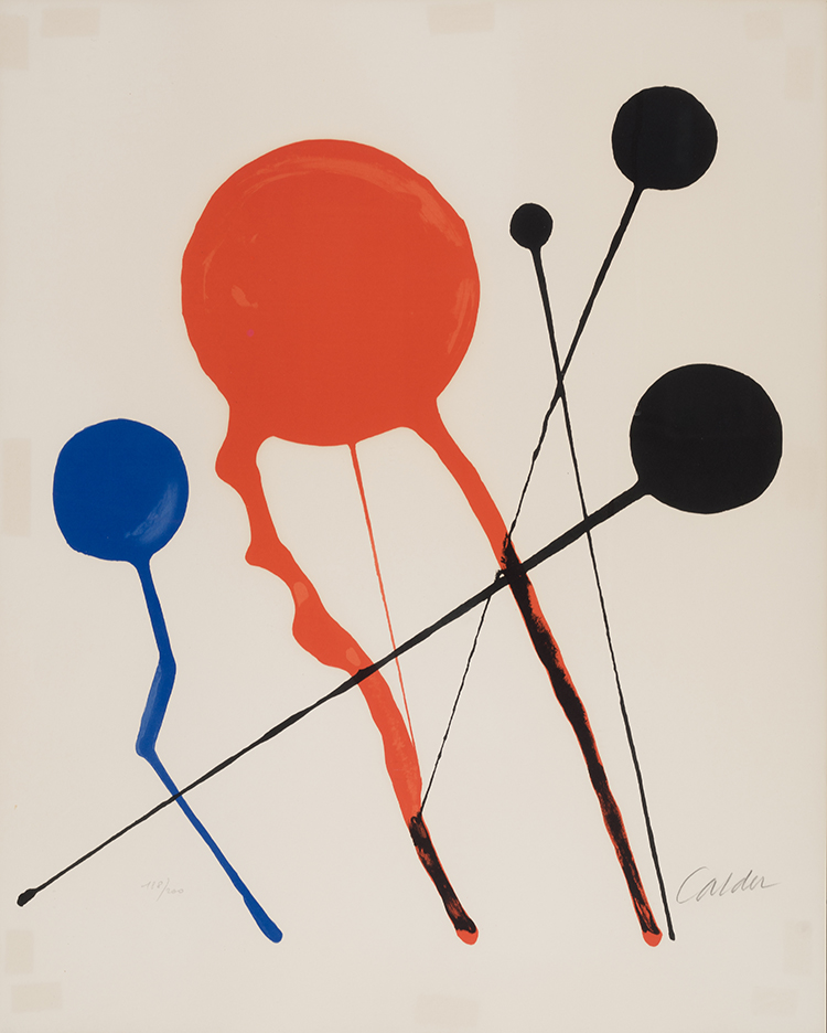 Comètes par Alexander Calder