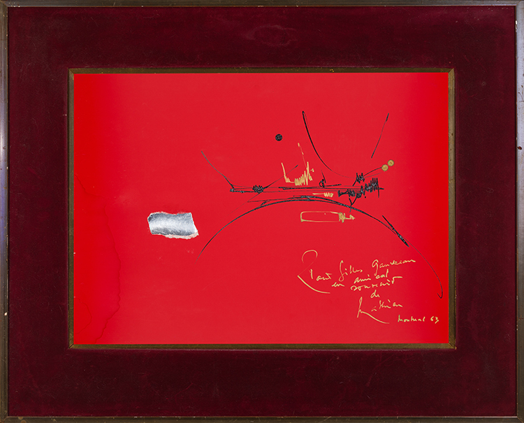 Sans titre by Georges Mathieu