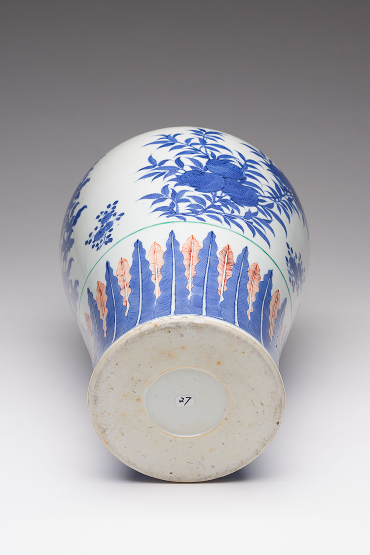 An Unusual Chinese Doucai ‘Fruits’ Meiping Vase, Late Qing Dynasty by  Chinese Art