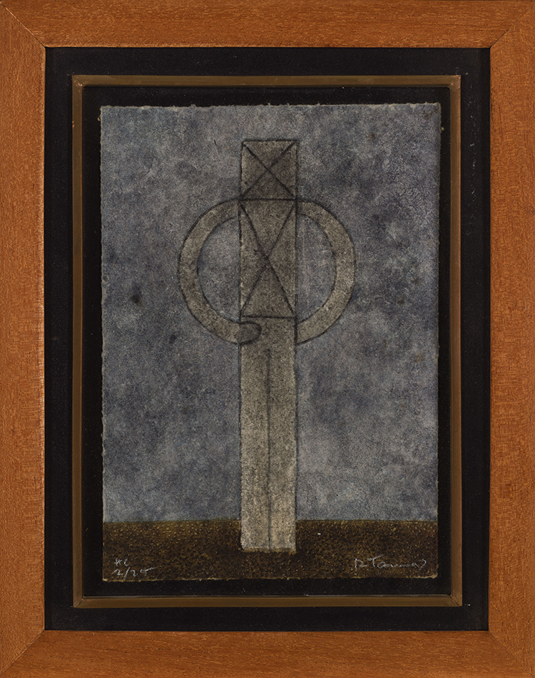 Hombre I (Azul) by Rufino Tamayo