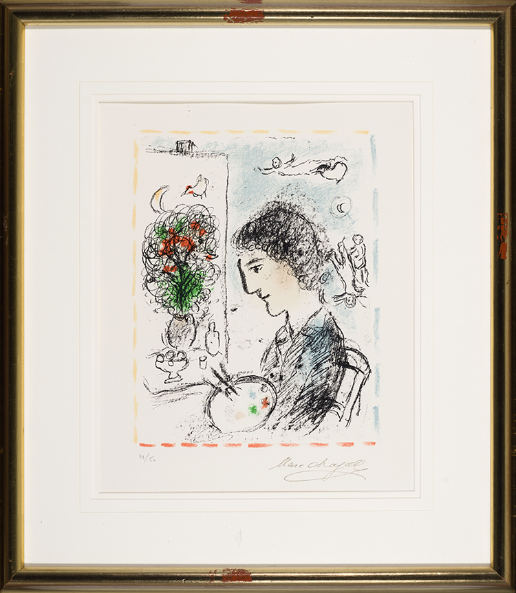The Flowering Trestle par Marc Chagall