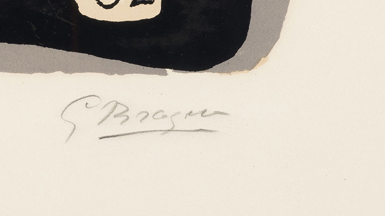 Gélinotte par Georges Braque
