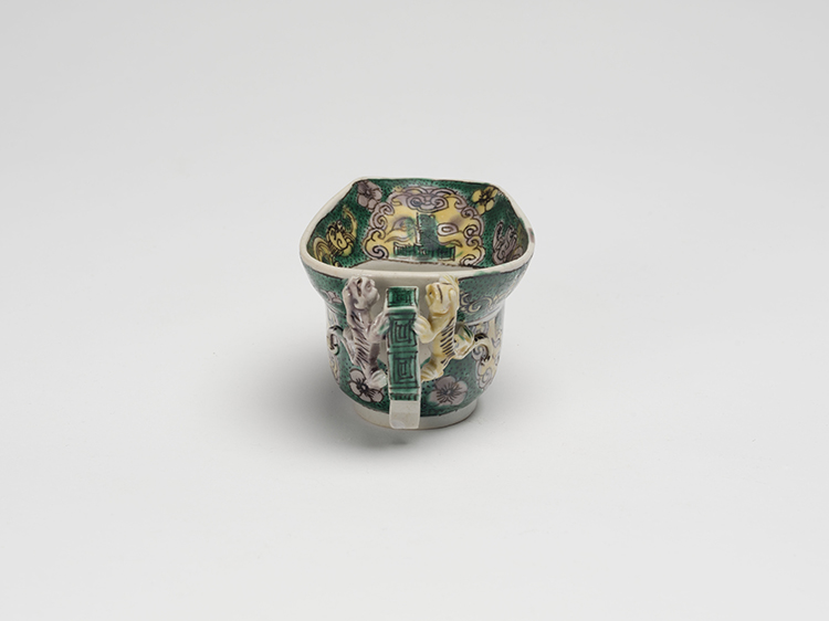 A Chinese Famille Verte Libation Cup, Kangxi Period (1664-1722) by  Chinese Art