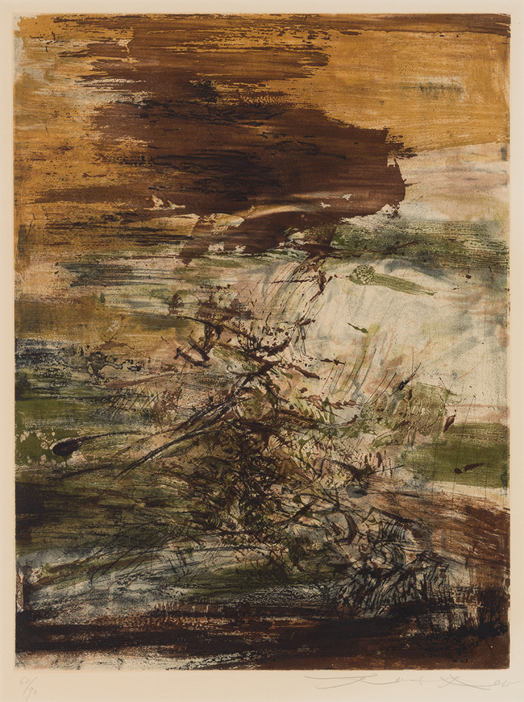 Untitled by Zao Wou-Ki