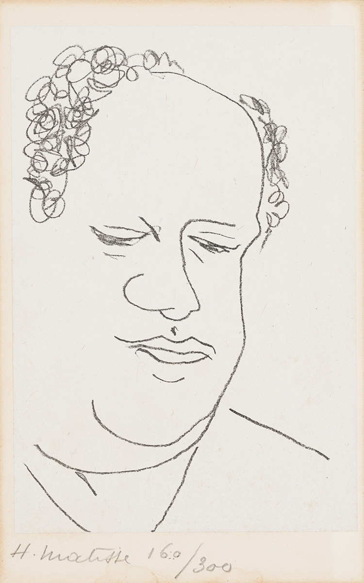Portrait of René Leriche by Henri Matisse