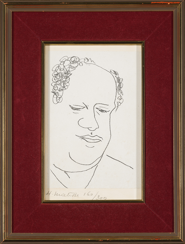 Portrait of René Leriche by Henri Matisse