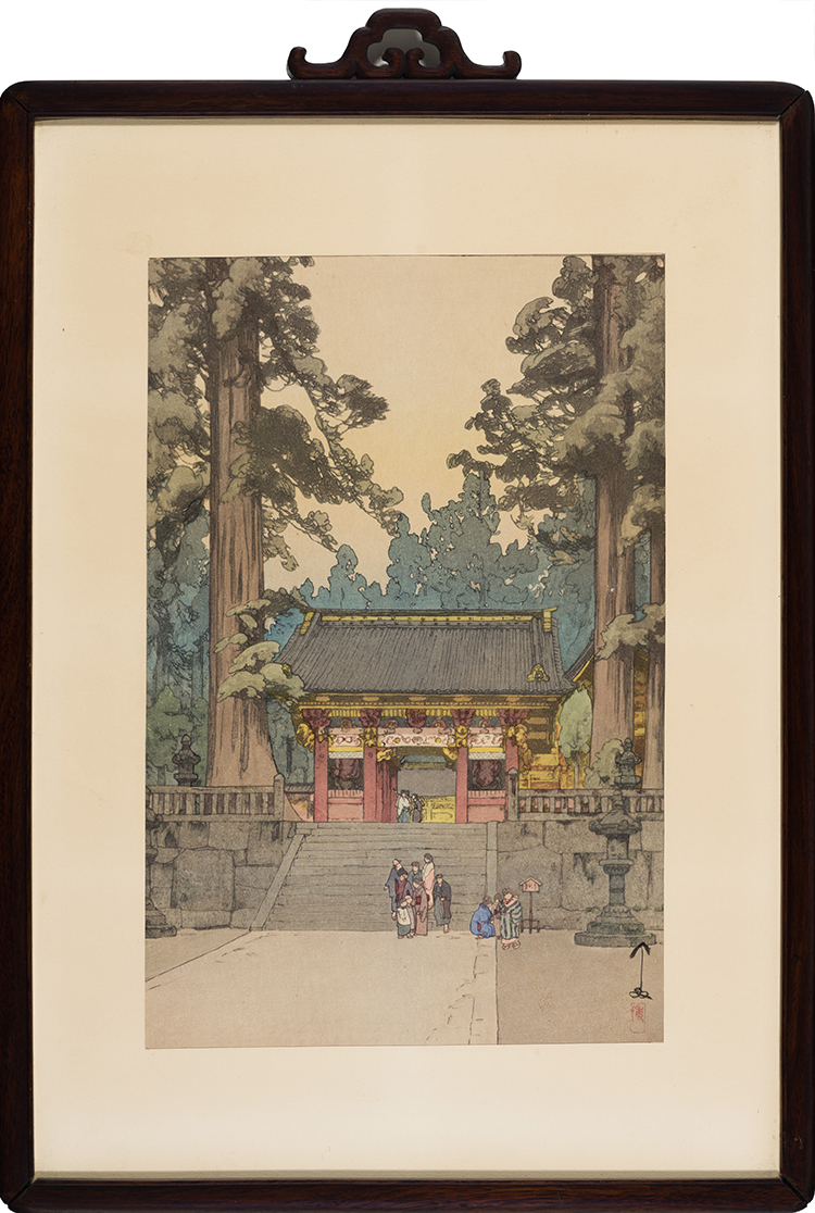 Toshogu Temple by Hiroshi Yoshida