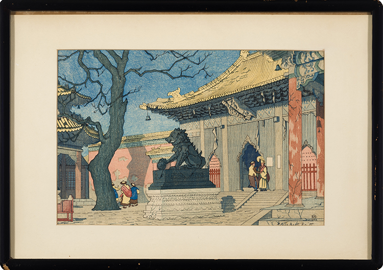 Lama Temple Peking par Elizabeth Keith