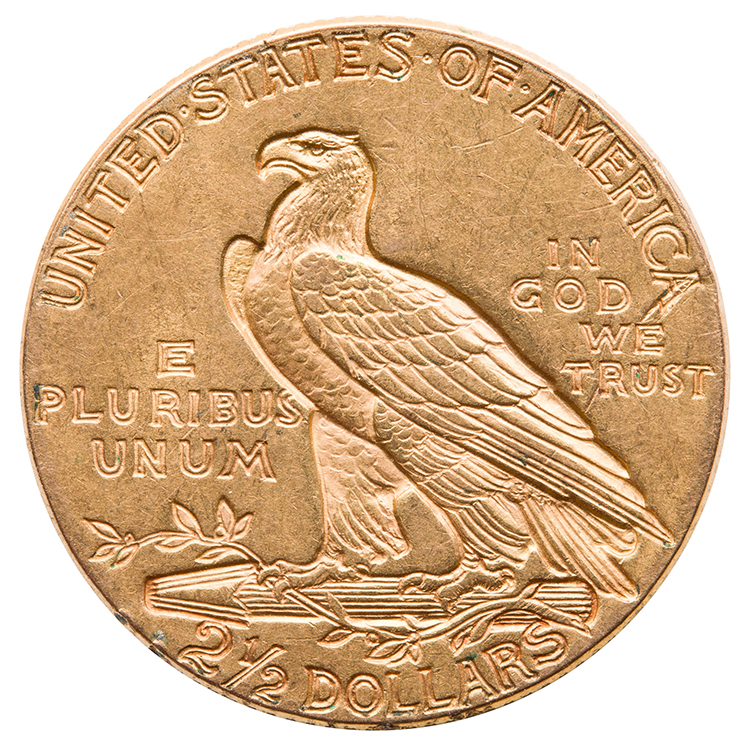 Gold $2 ½ Quarter Eagle “Indian Head” 1926, Philadelphia Mint par  USA