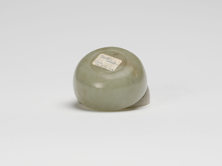 A Chinese Pale Celadon Carved Jade Box and Cover, Qing Dynasty by  Chinese Art