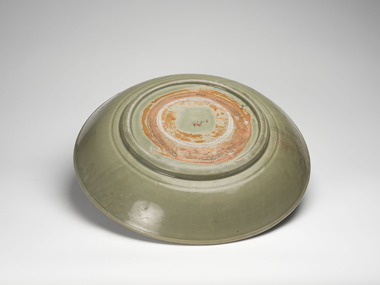 A Large Chinese Longquan Celadon Glazed Charger, Ming Dynasty, 15th Century by  Chinese Art