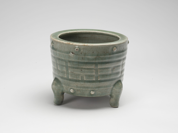 A Chinese Zhejiang Celadon 'Trigram' Censer, Ming Dynasty 16th/17th Century by  Chinese Art