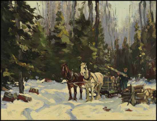 Logging by Frederick Simpson Coburn