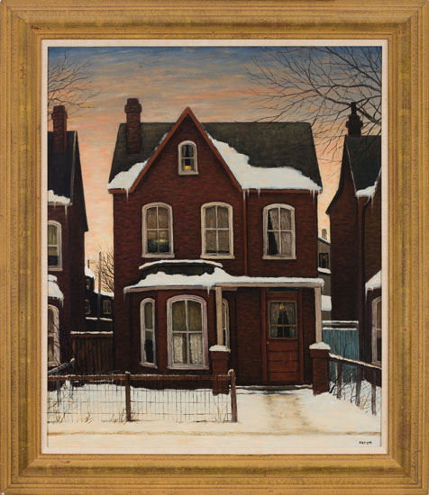Portrait of an Old House by John Kasyn