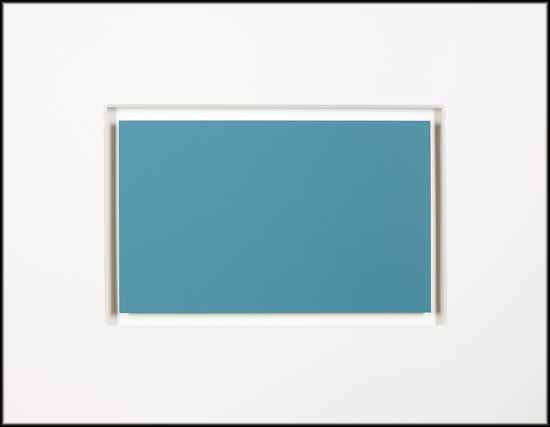 Monochrome bleu-gris 8/9 by Claude Tousignant