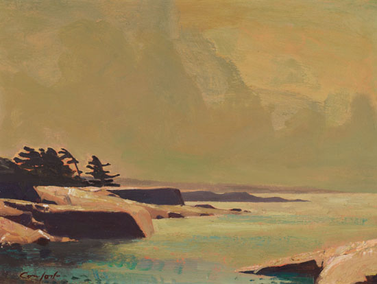 Rocky Shore "Wa-Wa-Taysee," Georgian Bay by Charles Fraser Comfort