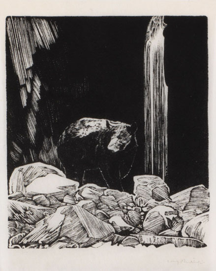 The Bear par Walter Joseph (W.J.) Phillips