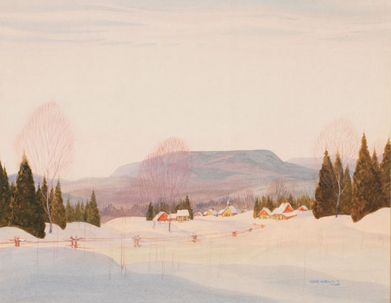 Winter Scene by Graham Noble Norwell