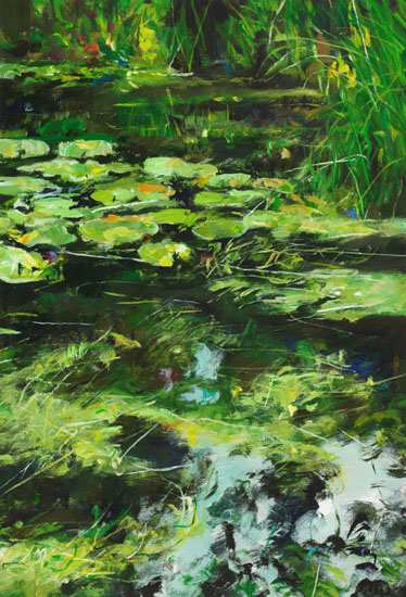 Pond - Reflections III par Gordon Appelbe Smith