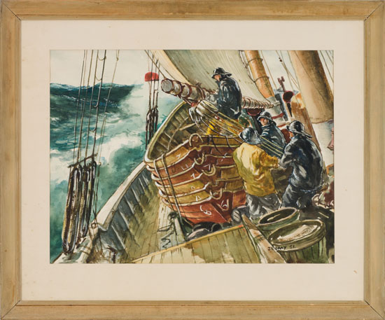 Men at Sea by Jack Lorimer Gray