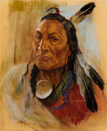 Indian Chief by Nicholas de Grandmaison