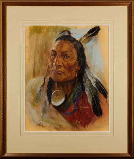 Indian Chief par Nicholas de Grandmaison