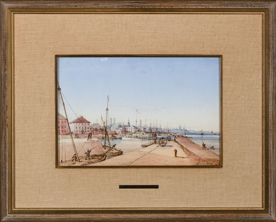 Montreal, Harbor Scene by James D. Duncan