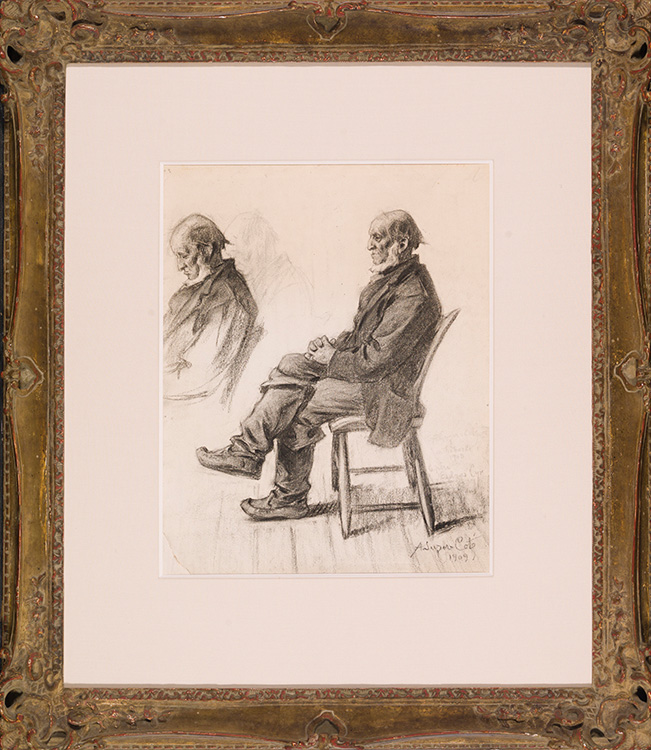 Old Man Cyr by Marc-Aurèle de Foy Suzor-Coté