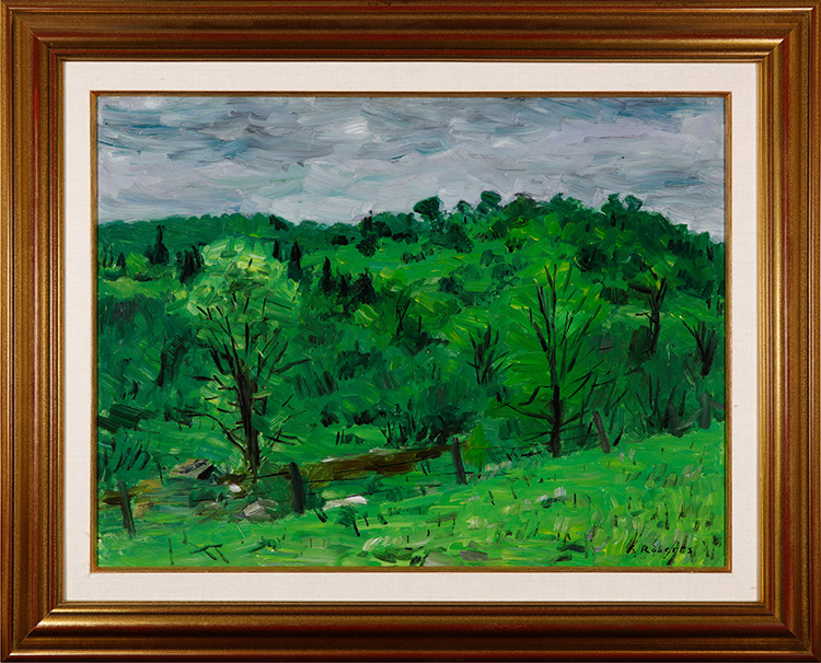 Trees, Laurentians by William Goodridge Roberts