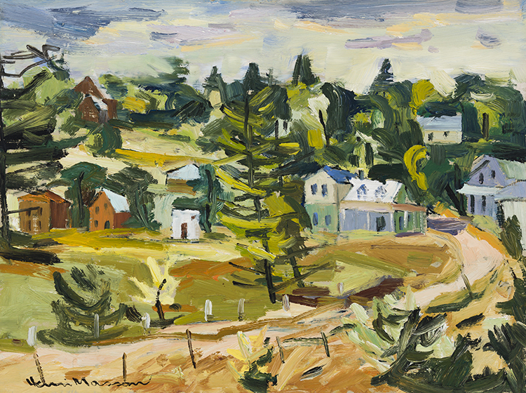 Quebec Landscape by Henri Leopold Masson